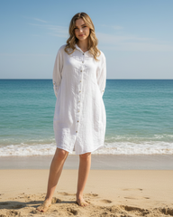 Button Front Dress