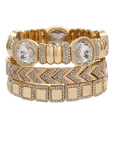 Crystal Luxe Power Stack Set