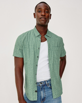 Carson - Wavy Batik Aqua