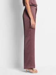 31" Eliot Wide Leg Luxe Satin Pant