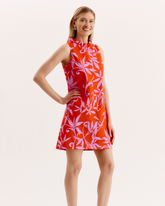Ella Tropical Orchid Dress