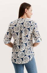 Anna Linen/Cotton Shell Shirt