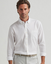 Campbell Perfect Pinpoint Cotton-Stretch Sport Shirt