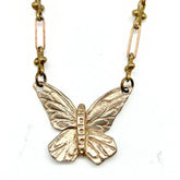 Anna Pavlova Butterfly Pendant Necklace