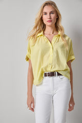 Elbow Sleeve Button Down