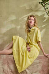 Elbow Sleeve Button Down