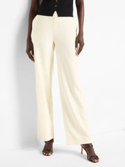 31" Stretch Knit Suiting Lenox Wide-Leg Pant