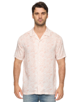 Edenton SS Vintage Wash Printed Shirt