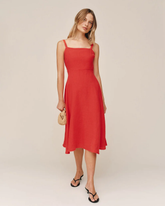 Apron Midi Dress
