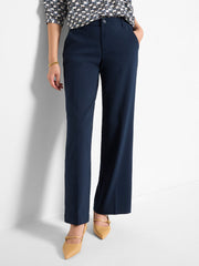 31' Seasonless Cotton Wide-Leg Trouser