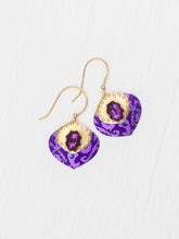 Arabella Earrings - Royal Purple