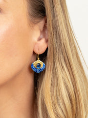 Arabella Earrings - Saphire Blue