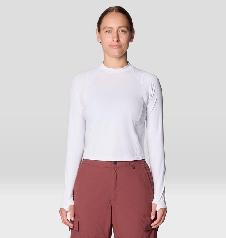 Crater Lake Long Sleeve Crop