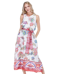 Column Dress 50" - Briar Bloom