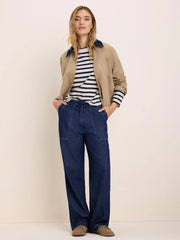 Cord Collar Twill Jacket