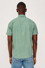 Carson - Wavy Batik Aqua