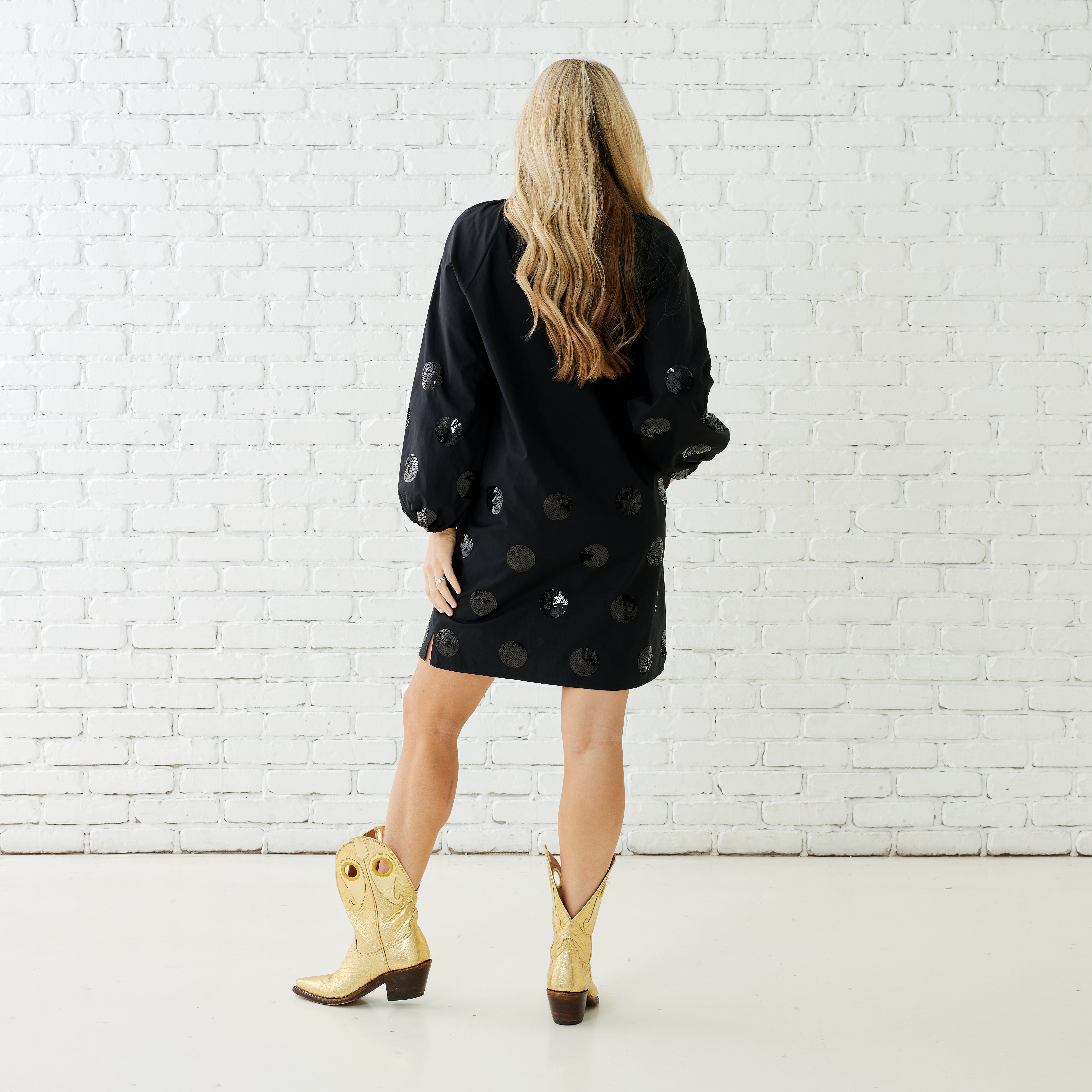 Celia Sparkle Black