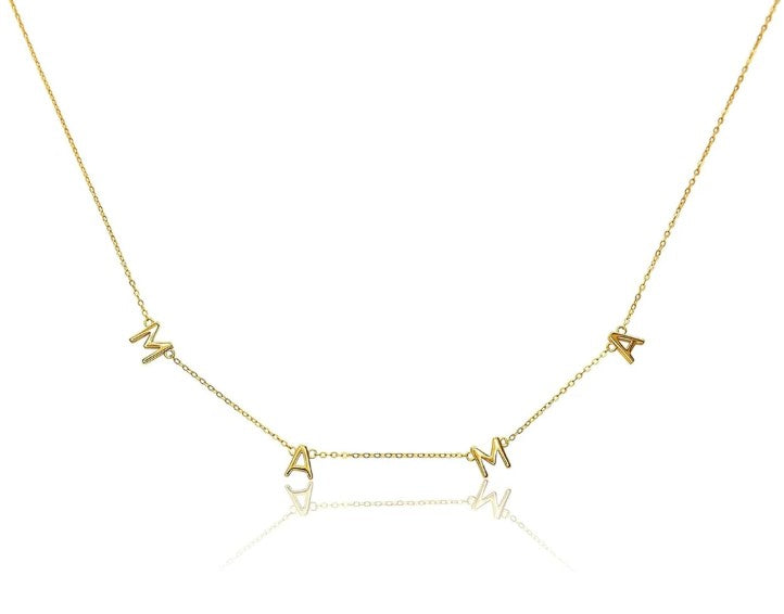 Dear Mama Gold Necklace