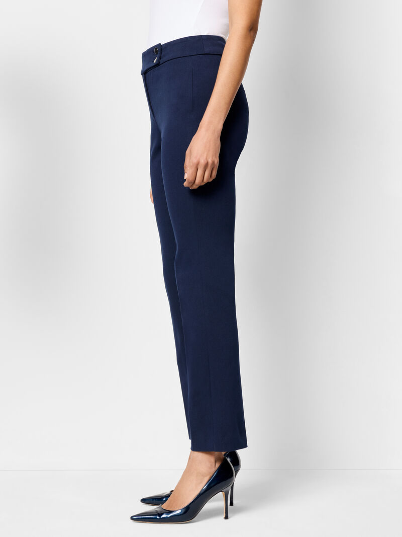 28" Copley Straight Cotton Bi-Stretch Extended Tab Pant
