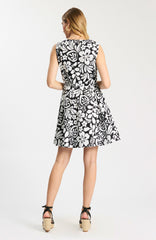 Emory Floral Sleeveless Wrap Dress
