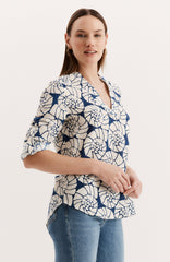 Anna Linen/Cotton Shell Shirt