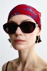 Bellflower Hoop Earrings Gold