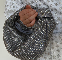 Bling Hattie Bag Silver