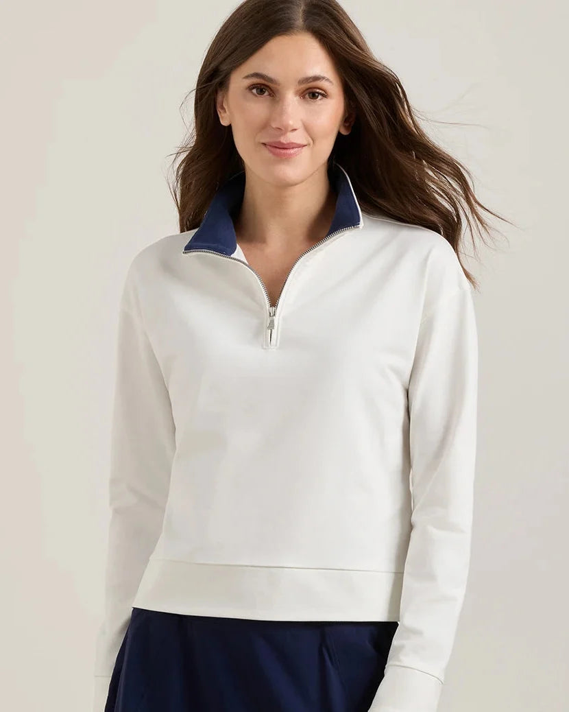 Coolspun Lite Cotton Quarter-Zip Pullover