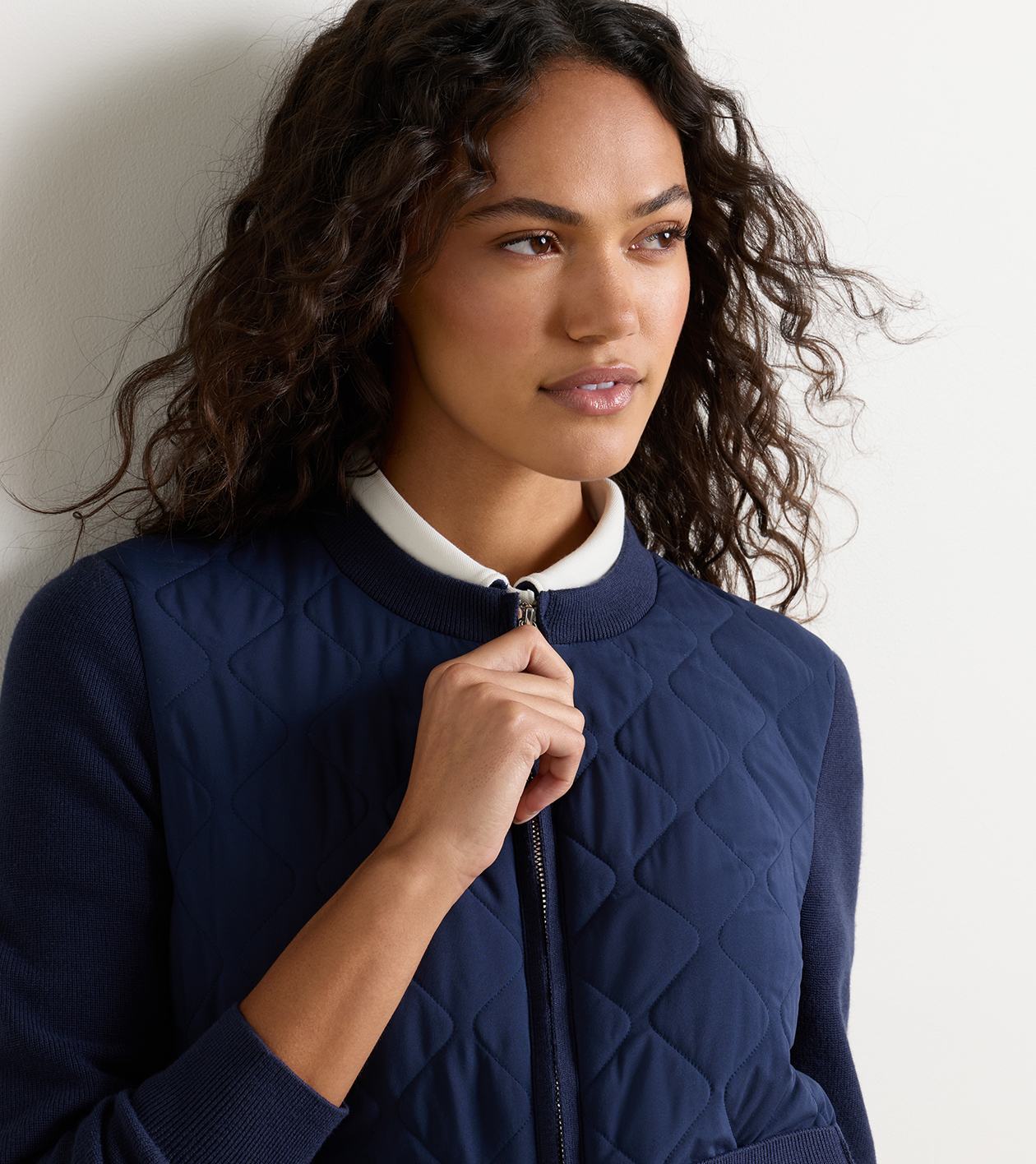 Coolspun Lite Cotton Hybrid Cardigan