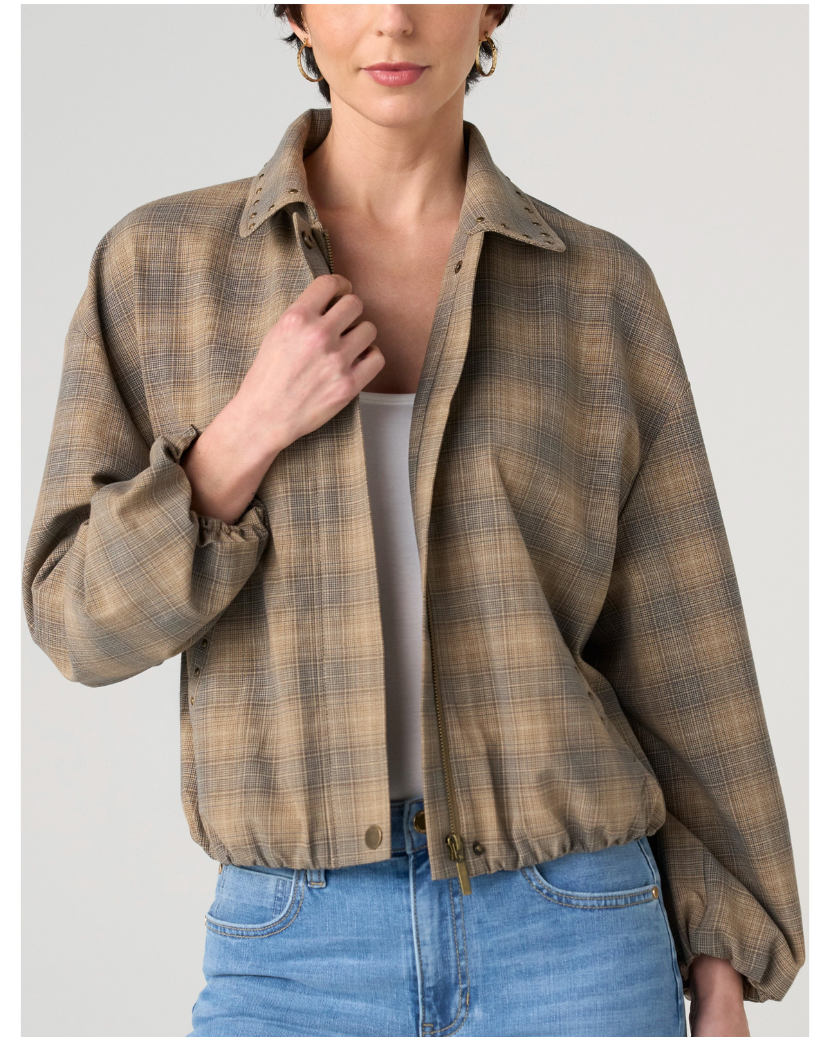 Bubble Hem Jacket