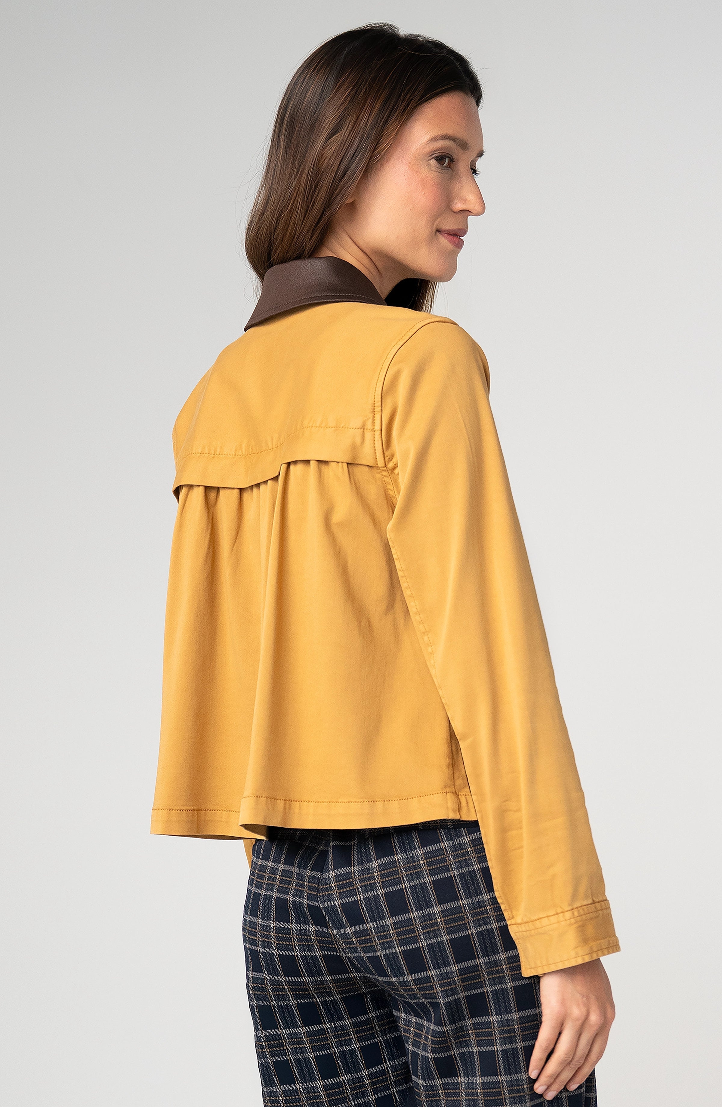 Collared Swing Jacket