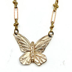 Anna Pavlova Butterfly Pendant Necklace