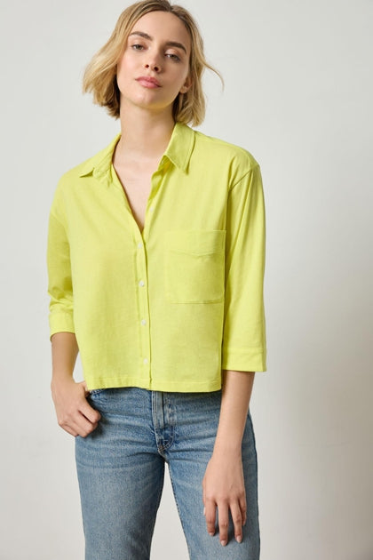 Easy Button Down Tee