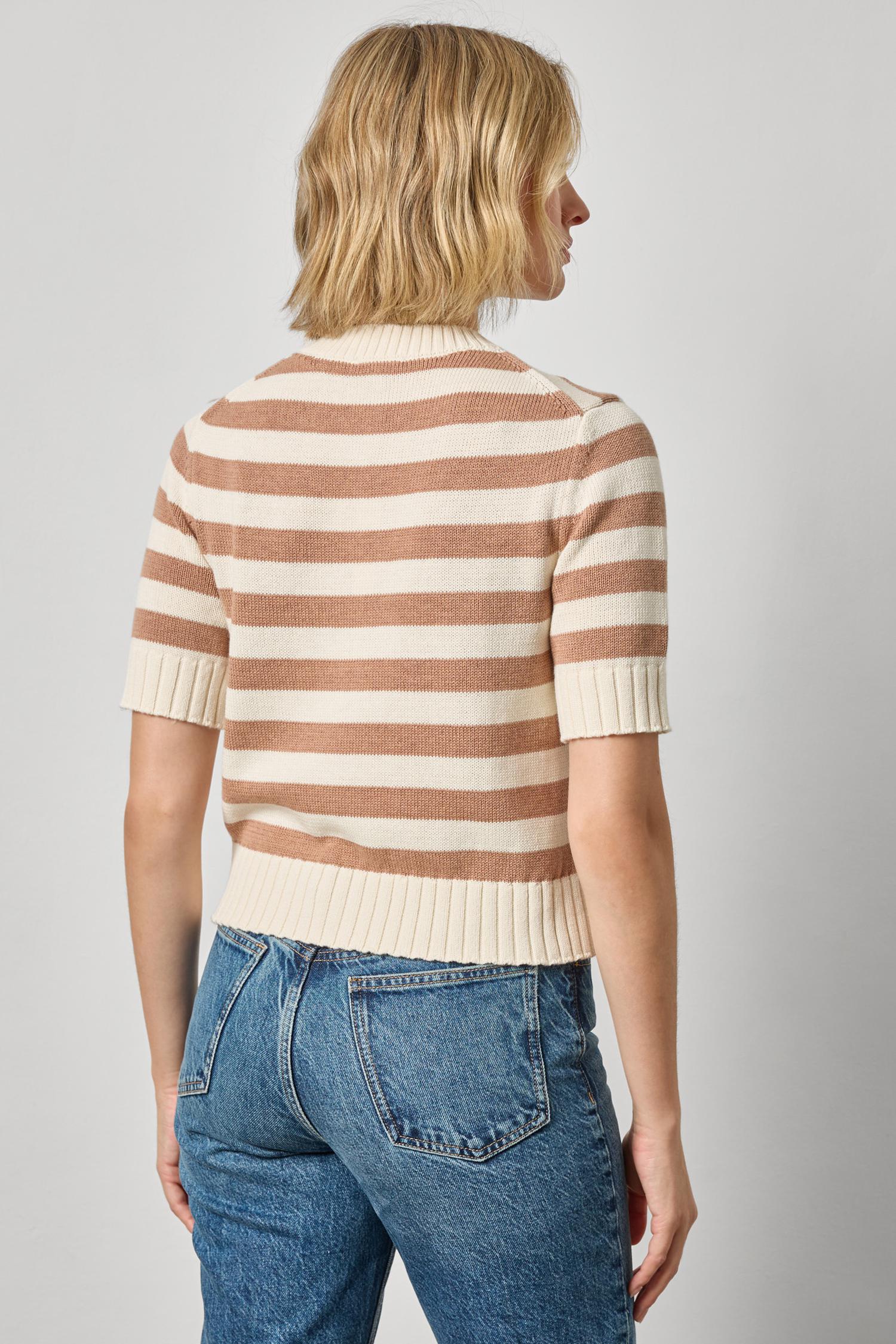 Elbow Sleeve Button Cardigan