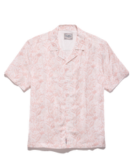 Edenton SS Vintage Wash Printed Shirt