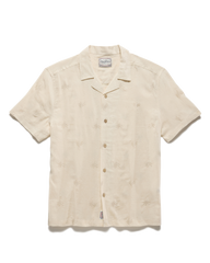 Chandler SS Embroidered Camp Collar Shirt