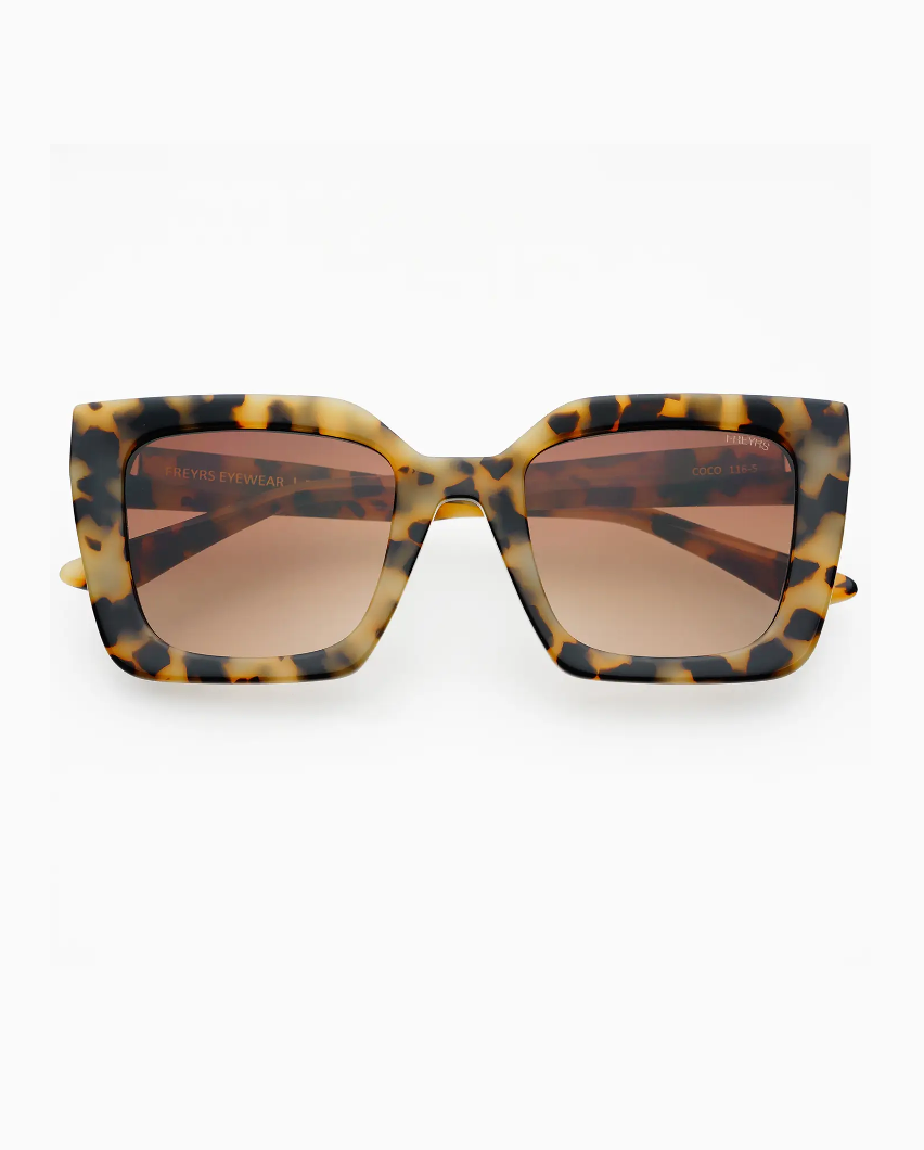 Coco Acetate Square Sunglasses