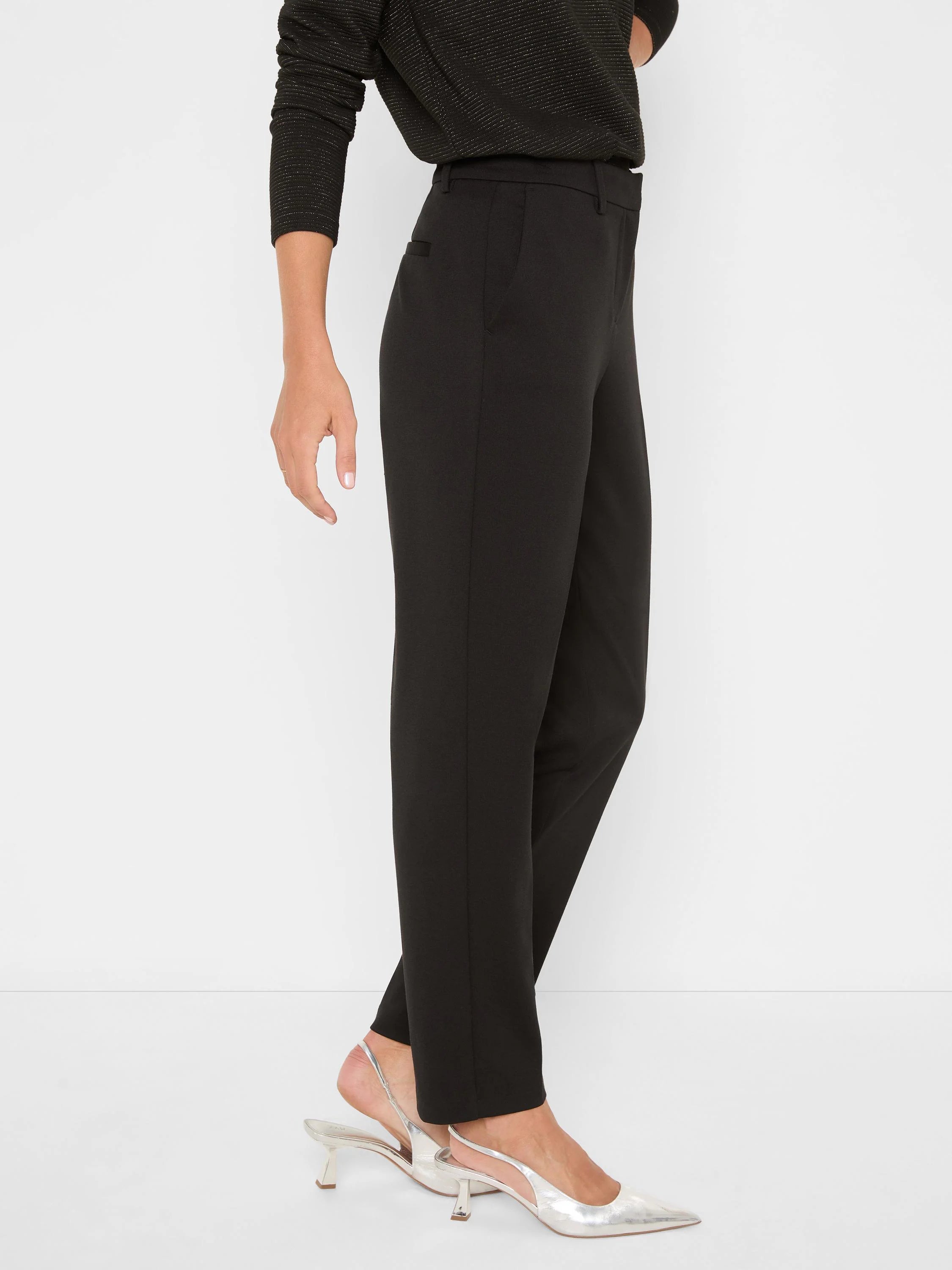 28" Ponte Knit Trouser