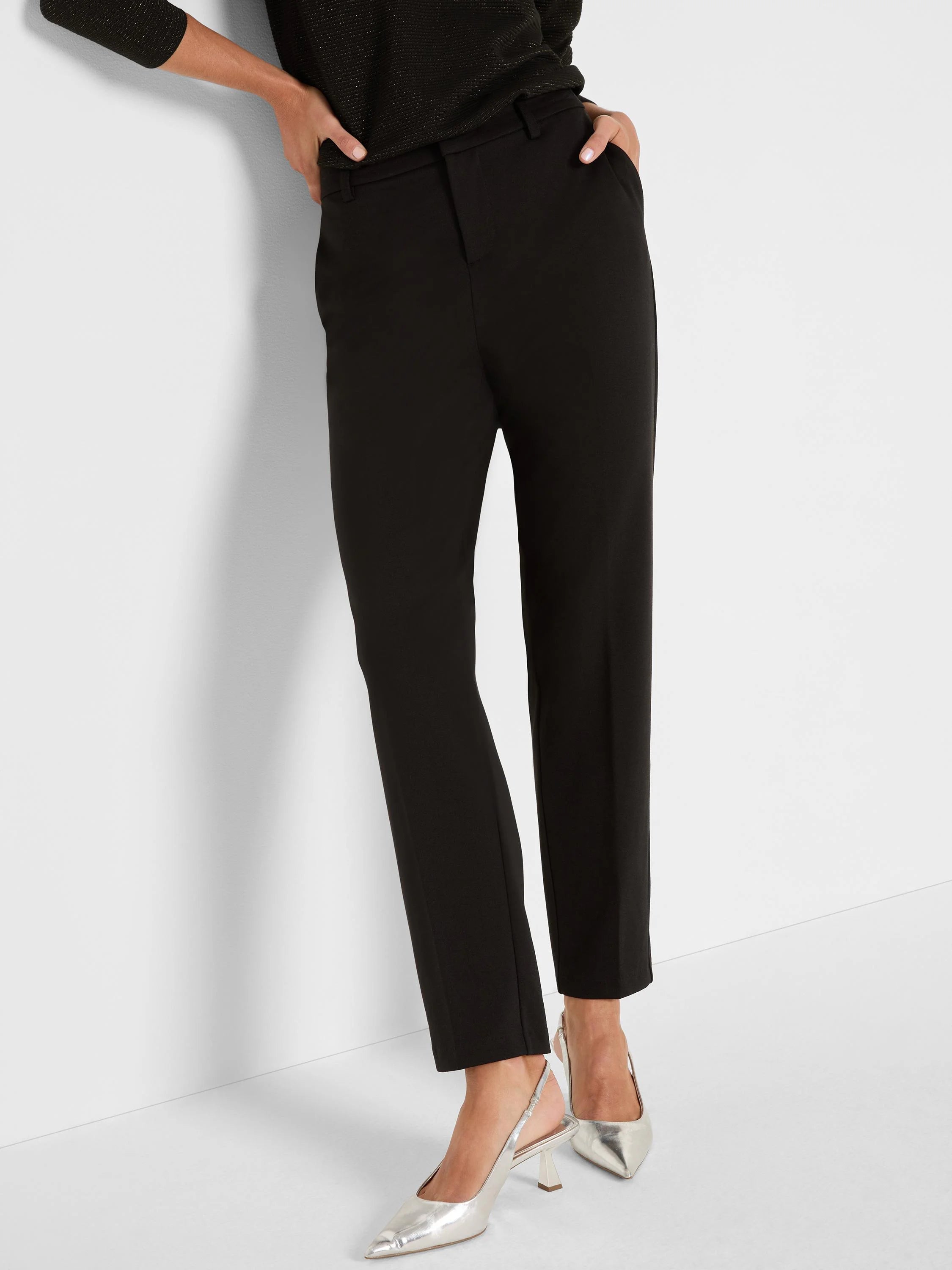 28" Ponte Knit Trouser