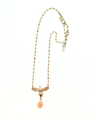 Anna Pavlova Bee Pendant Necklace