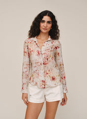 Classic Button Down - Paradise Bloom Print