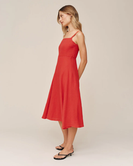 Apron Midi Dress