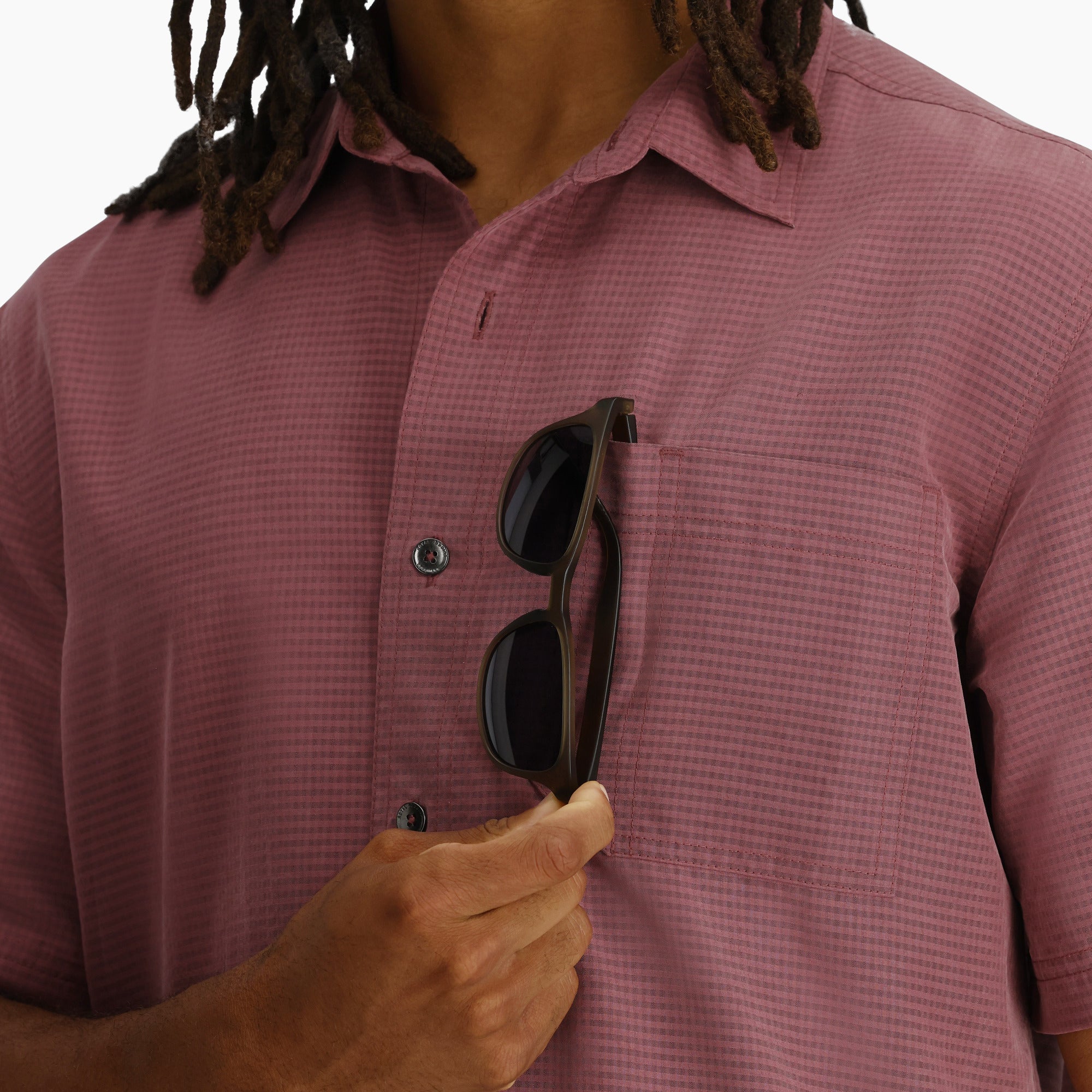 Desert Pucker Dry Short Sleeve - Wild Rhubarb