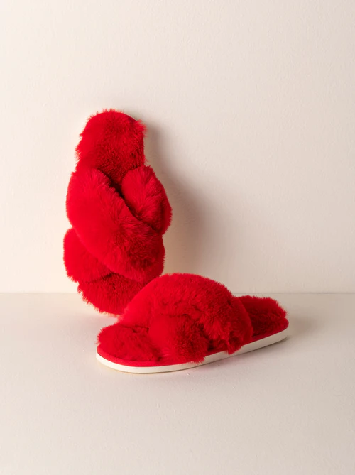 Christina Slippers Red