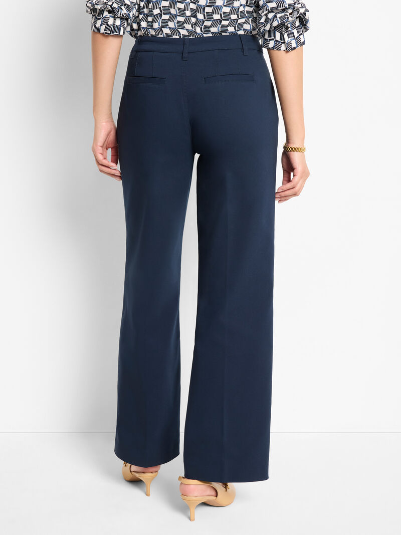 31' Seasonless Cotton Wide-Leg Trouser