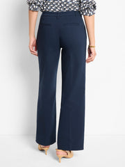 31' Seasonless Cotton Wide-Leg Trouser