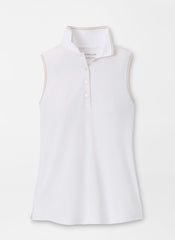 Canterbury Tipped Sport Mesh Sleeveless Polo