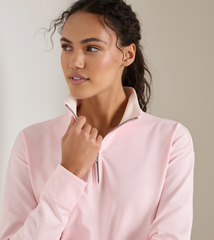 Coolspun Lite Cotton Quarter-Zip Pullover