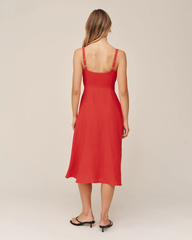 Apron Midi Dress