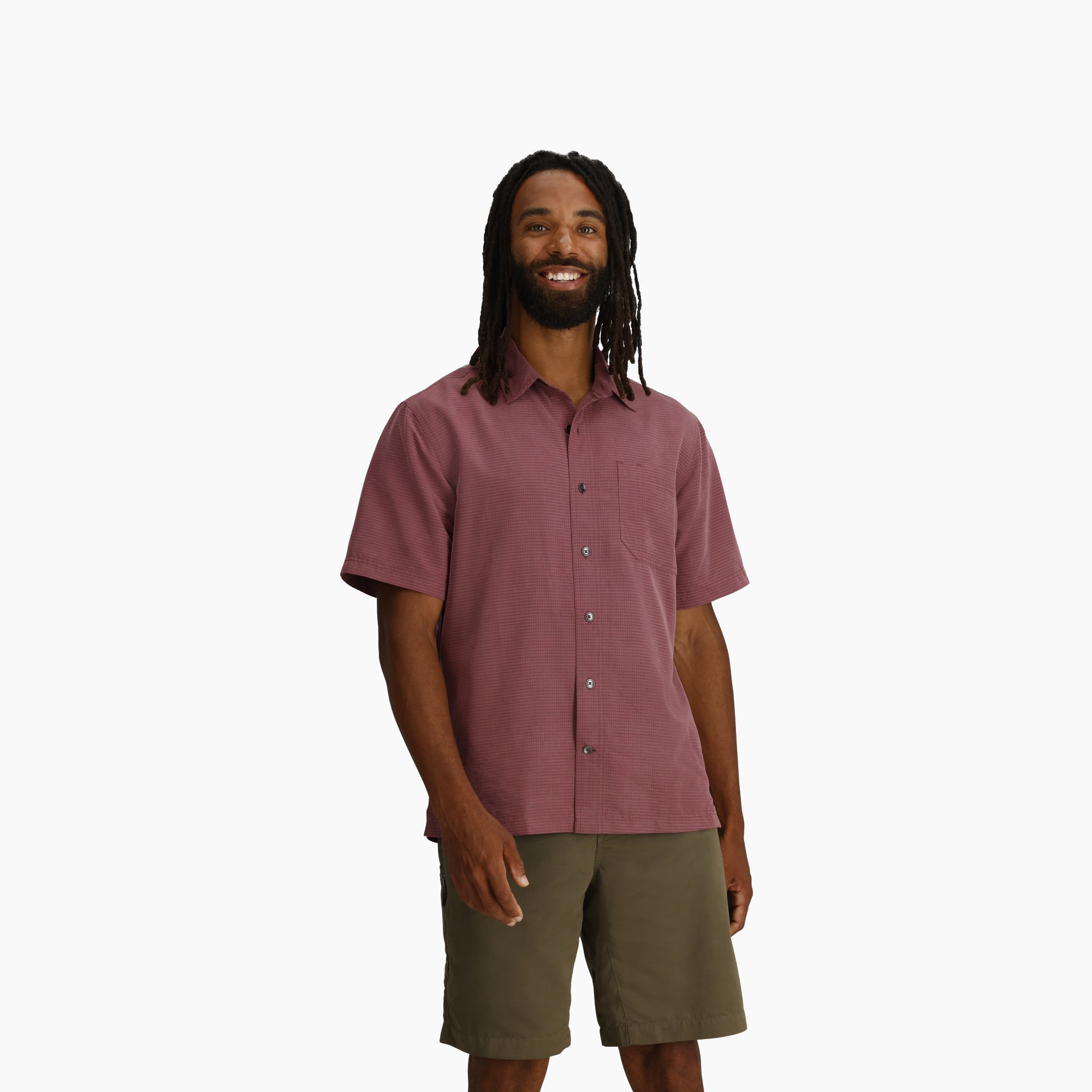Desert Pucker Dry Short Sleeve - Wild Rhubarb